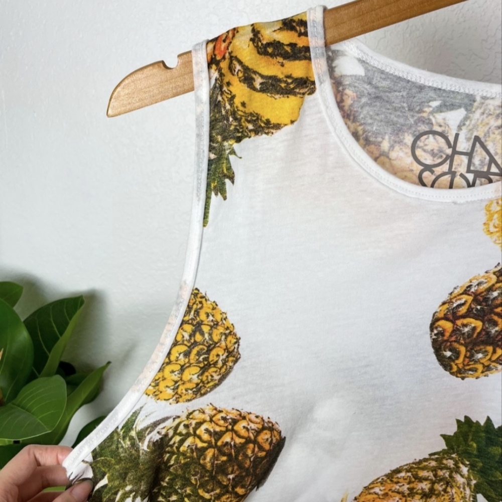Chaser Tropical Pineapple Paradiso Muscle Tank - Picture 4 of 7